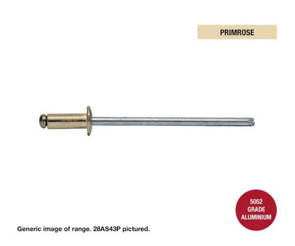 Aluminium Steel Rivet Primrose